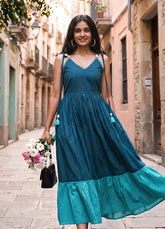 Teal Breeze Dress