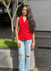Ruby Vest Top