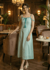 Aqua Tide Dress