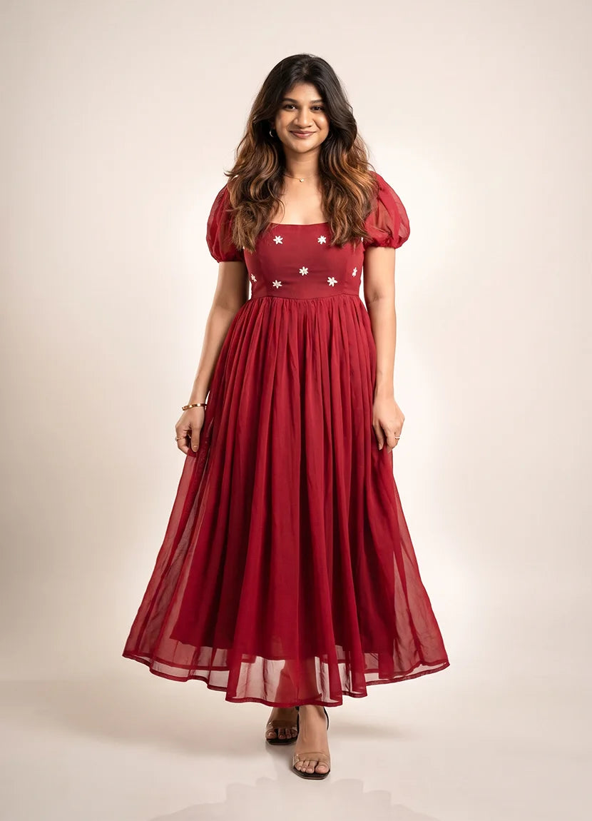 Rosy Dress