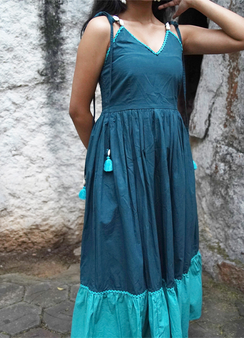 Teal breeze Dress