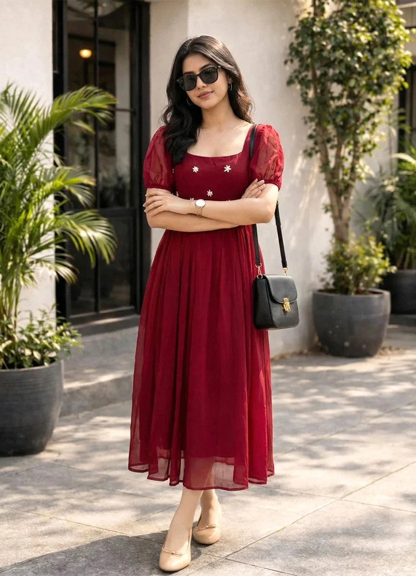 Rosy Dress