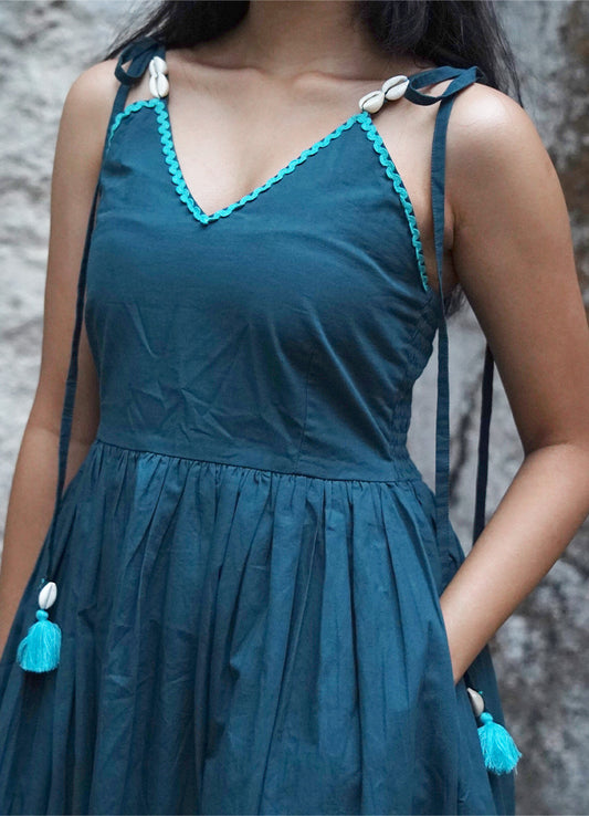 Teal breeze Dress